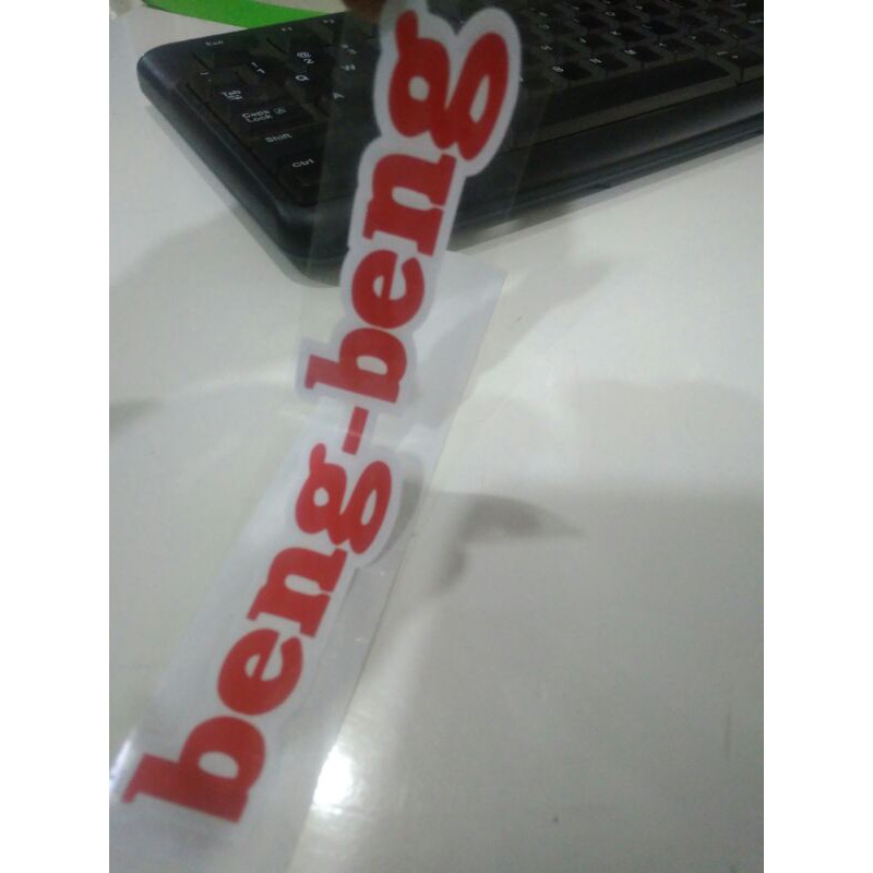 

STIKER CUTTING STICKER BENG-BENG