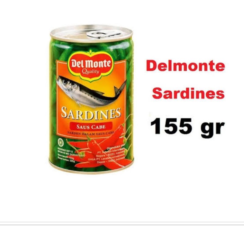 

Delmonte Sarden Saus Cabai 155gr/delmonte sarden