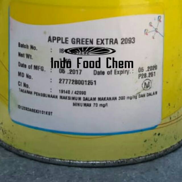 

Pewarna Apple Gren Food Grade 100gr