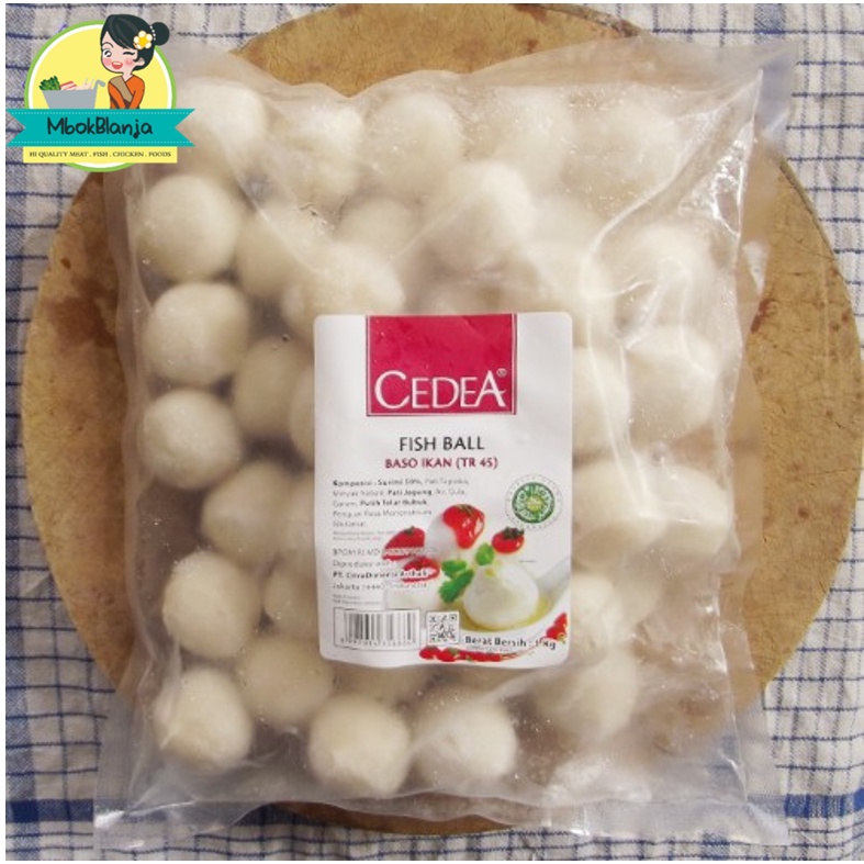 

CEDEA BAKSO IKAN | CEDEA FISH BALL | CEDEA BASO IKAN 1 KG TR45 & TR100