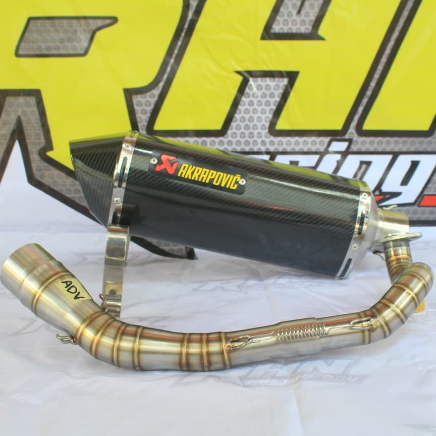 Knalpot Racing Akrapovic Evo/Layang Untuk ADV 150