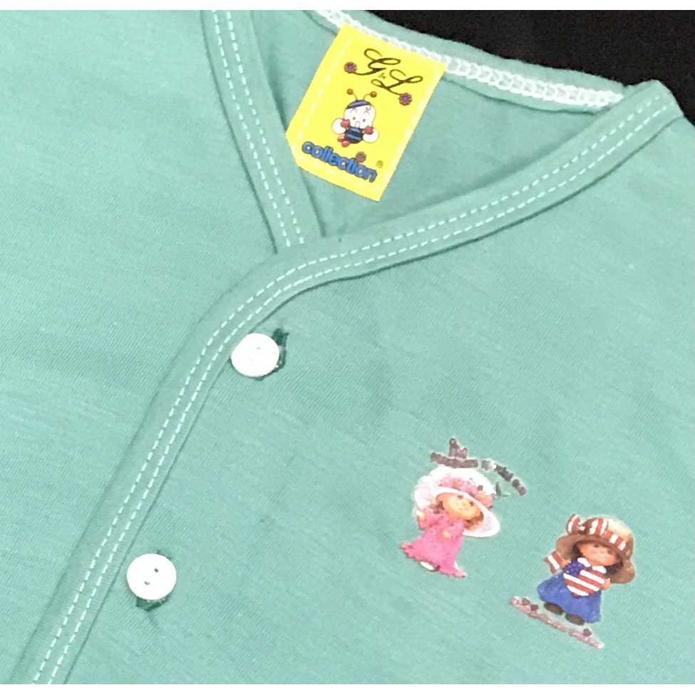 BAYIe - Setelan Baju Bayi Panjang+Celana Panjang G &amp; L 100% katun umur 0-6 bulan/setelan baju anak laki-laki/anak perempuan