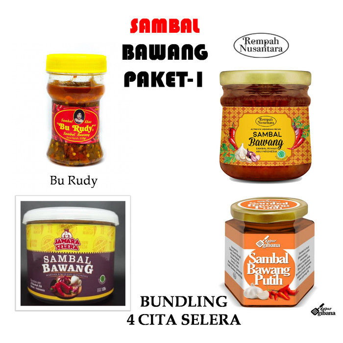 

Promo Terbatas - Sambal Bawang Paket-1 4 Cita Selera
