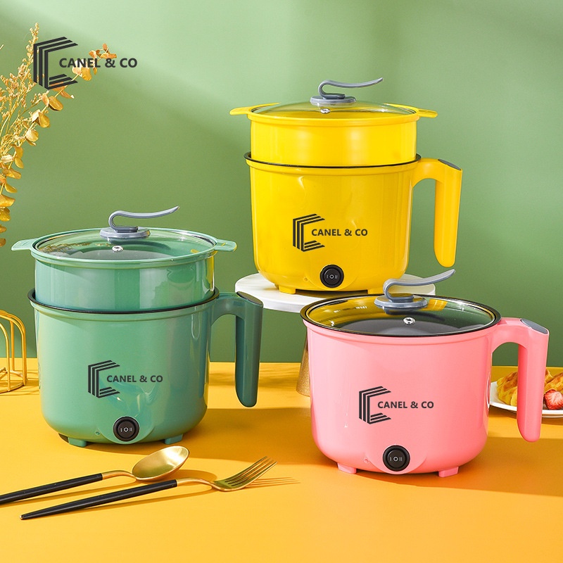 CANEL & CO Goreng Panci Listrik Multifunctional Electric Frying Pan Panci Listrik Lapisan