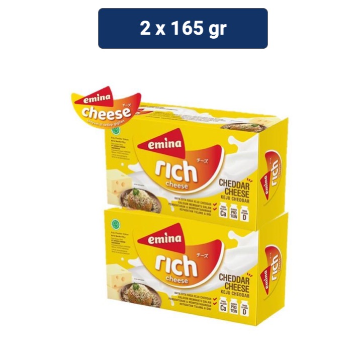 

Emina Cheese Rich 2 pcs x 165 gr