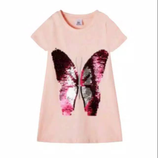 dress import anak kupu squin