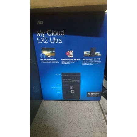 Wd My Cloud EX2 Ultra 4Tb Bekas Rasa Baru