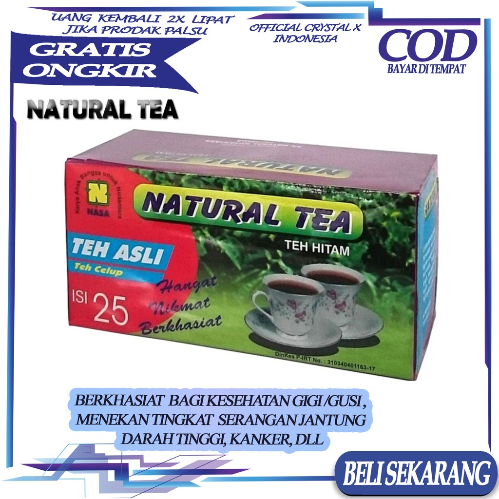 

SALE!!! NATURAL TEA _ TEH HITAM CELUP _ NTC _ TEH MANIS _ TEH CELUP _ TEH _ TEH HITAM _ TEH HIJAU