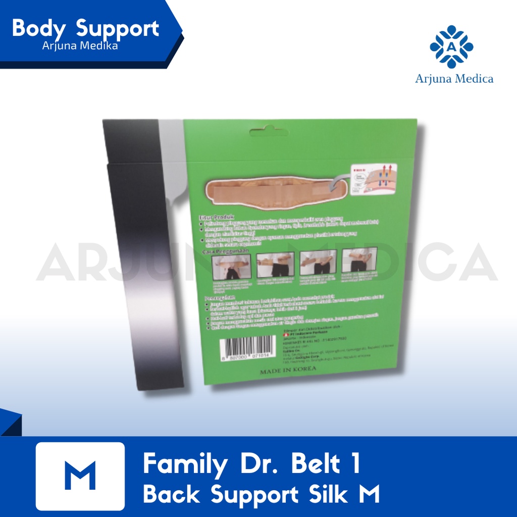 Belt Back Support 1 Family Dr Silk | Korset Kesehatan