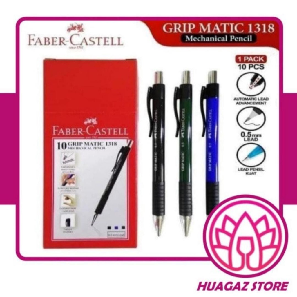 

Pensil Mekanik Grip Matic 1318 Blue Box (131851)