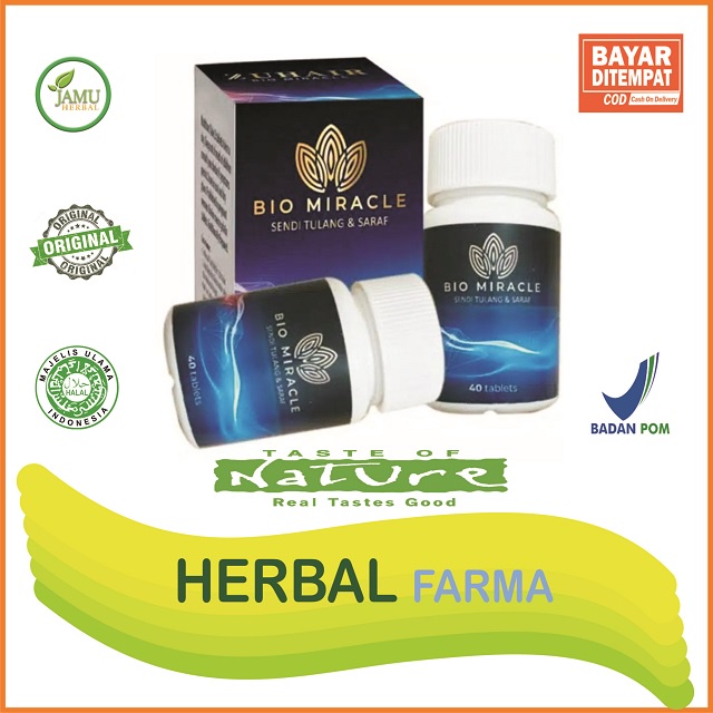 BIO MIRACLE ASLI ZEELORA ORIGINAL SOLUSI MASALAH SENDI DAN TULANG SARAF