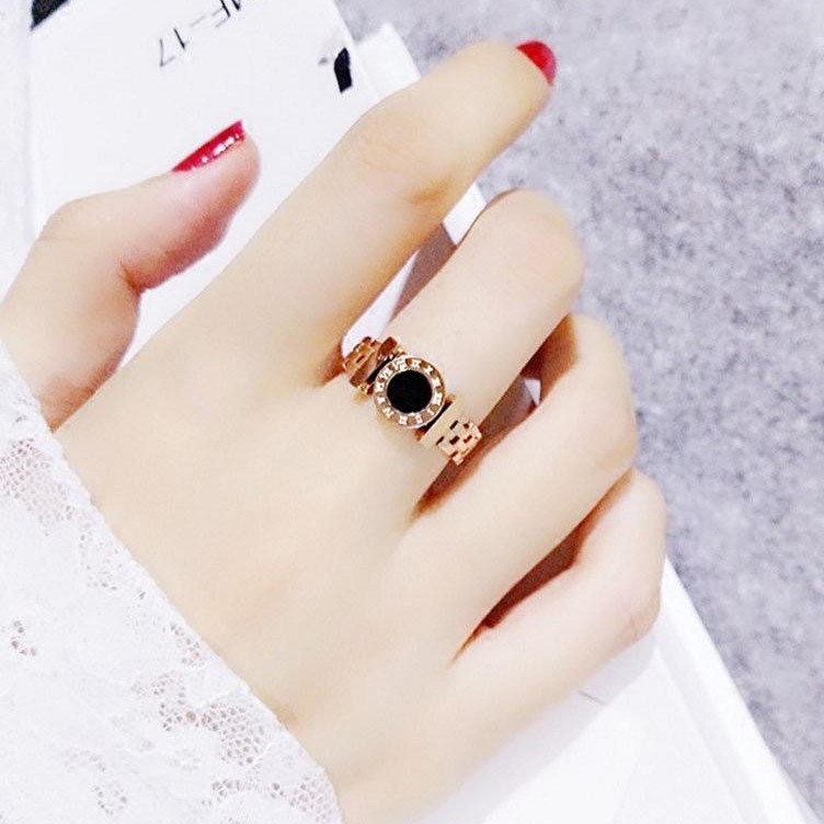 Cincin Titanium Mini Korea fashion cewek Wanita pesta fashion sangat elegant CK067