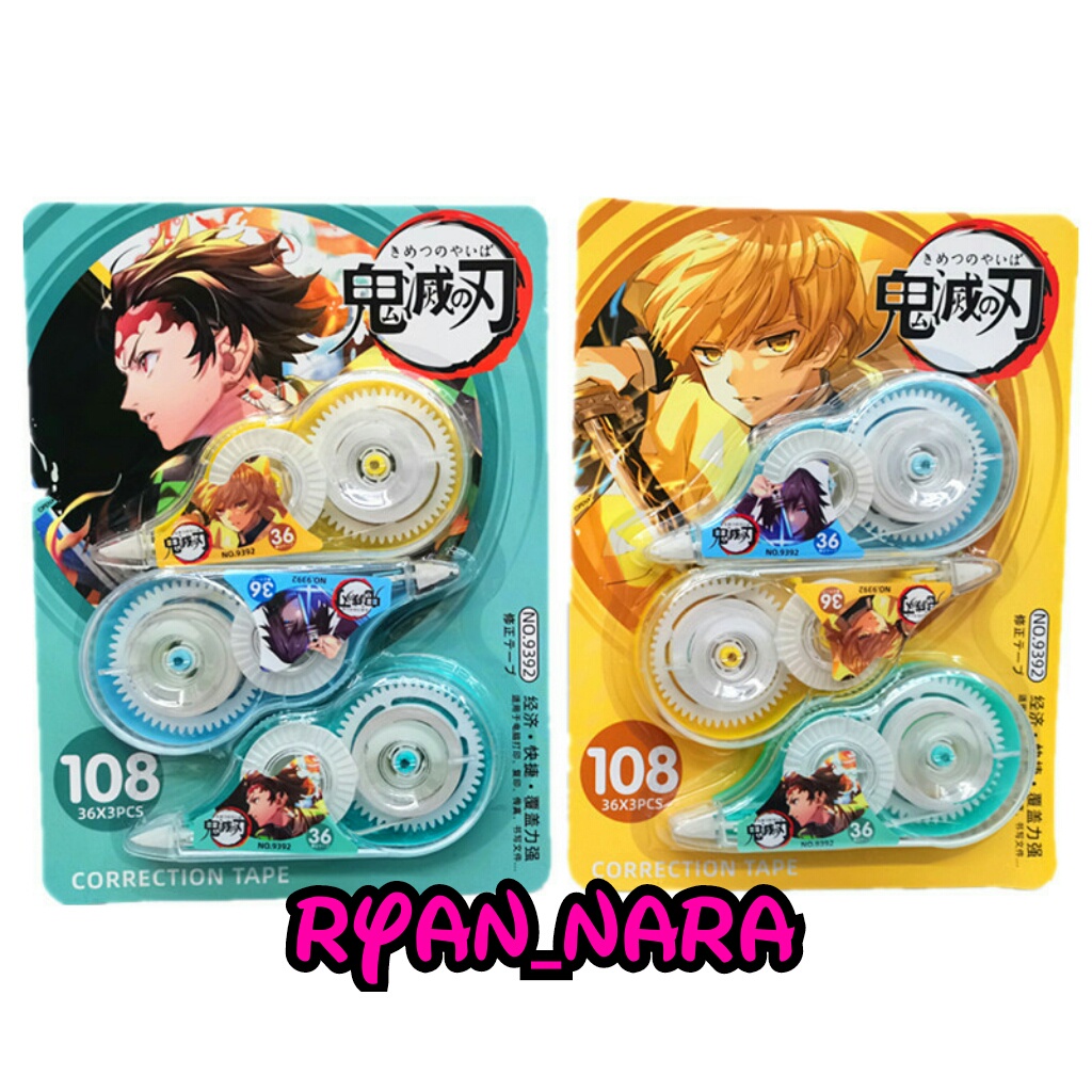 

Bisa Cod Tipe X Roll Anime Kimetsu No Yaiba Tanjiro Zenitsu Giyu