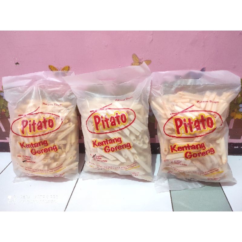 

Pitato / potato 250 gram / kentang goreng