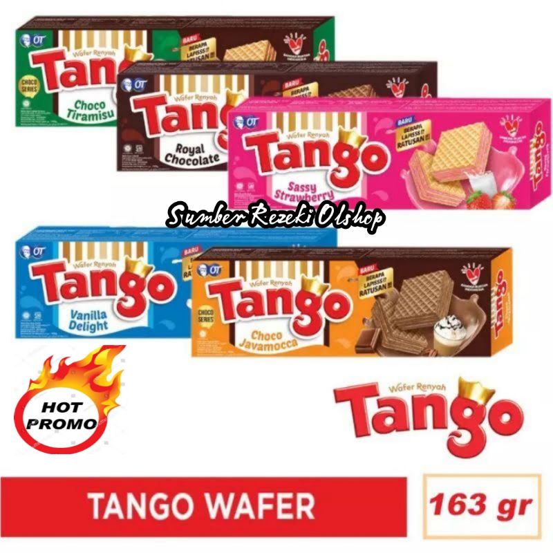 

Tango Wafer Box 163gr - tango wafer box tango wafer cokelat vanila strawberry