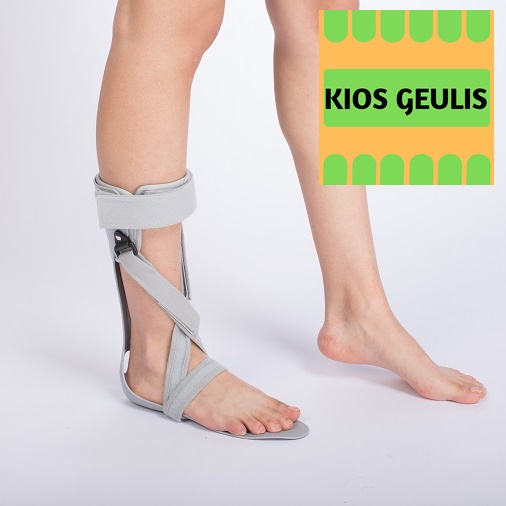 AFO Ankle Foot Orthosis Anke Brace Drop Foot Support Penyangga Kaki Lumpuh Karena Stroke Impor