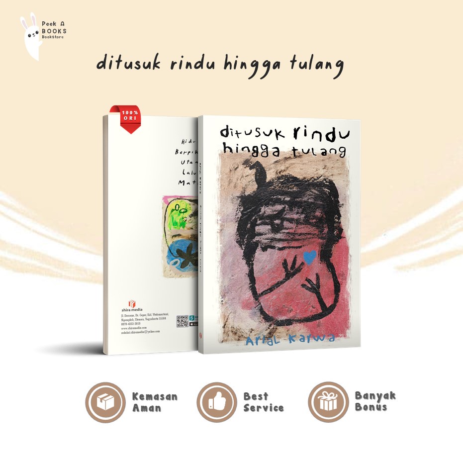 BUKU DITUSUK RINDU HINGGA TULANG| SHIRA MEDIA