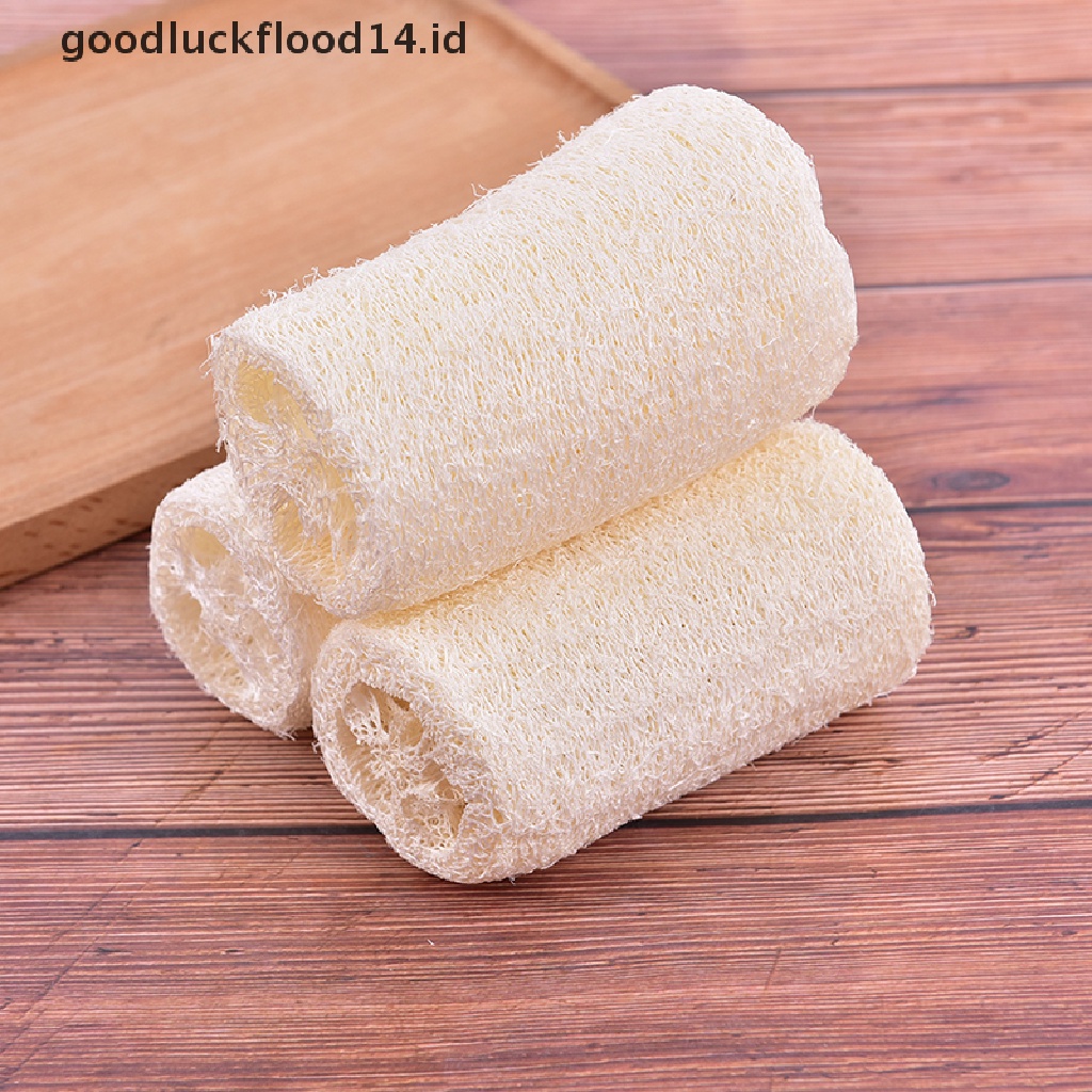 [OOID] 6 Pcs Organic Loofahs Loofah Spa Exfoliating Scrubber Natural Luffa ID