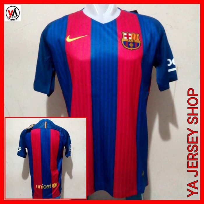 promo juara  Jersey Barcelona Home 2016/2017 Official Grade Ori