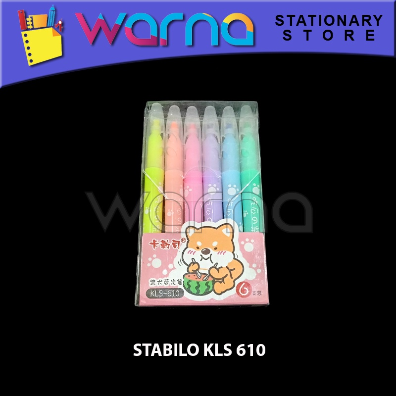 

STABILO WARNA FANCY KLS 610