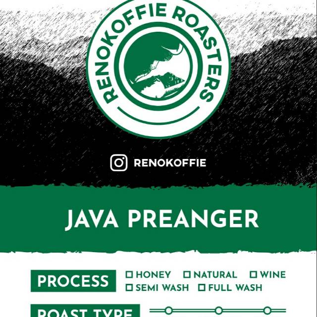 

Kopi Arabika Java Preanger Gunung Malabar (Biji/Bubuk) 1Kg