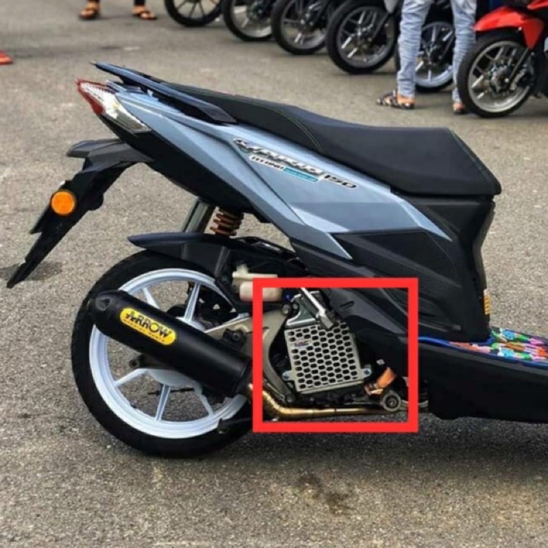 Tutup Cover radiator HRC HONDA ADV PCX VARIO125/150