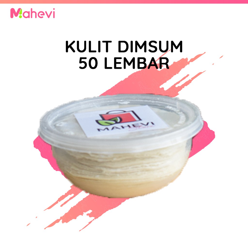 

Kulit Dimsum Mahevi Bulat Tipis Lembut isi 50 Pcs