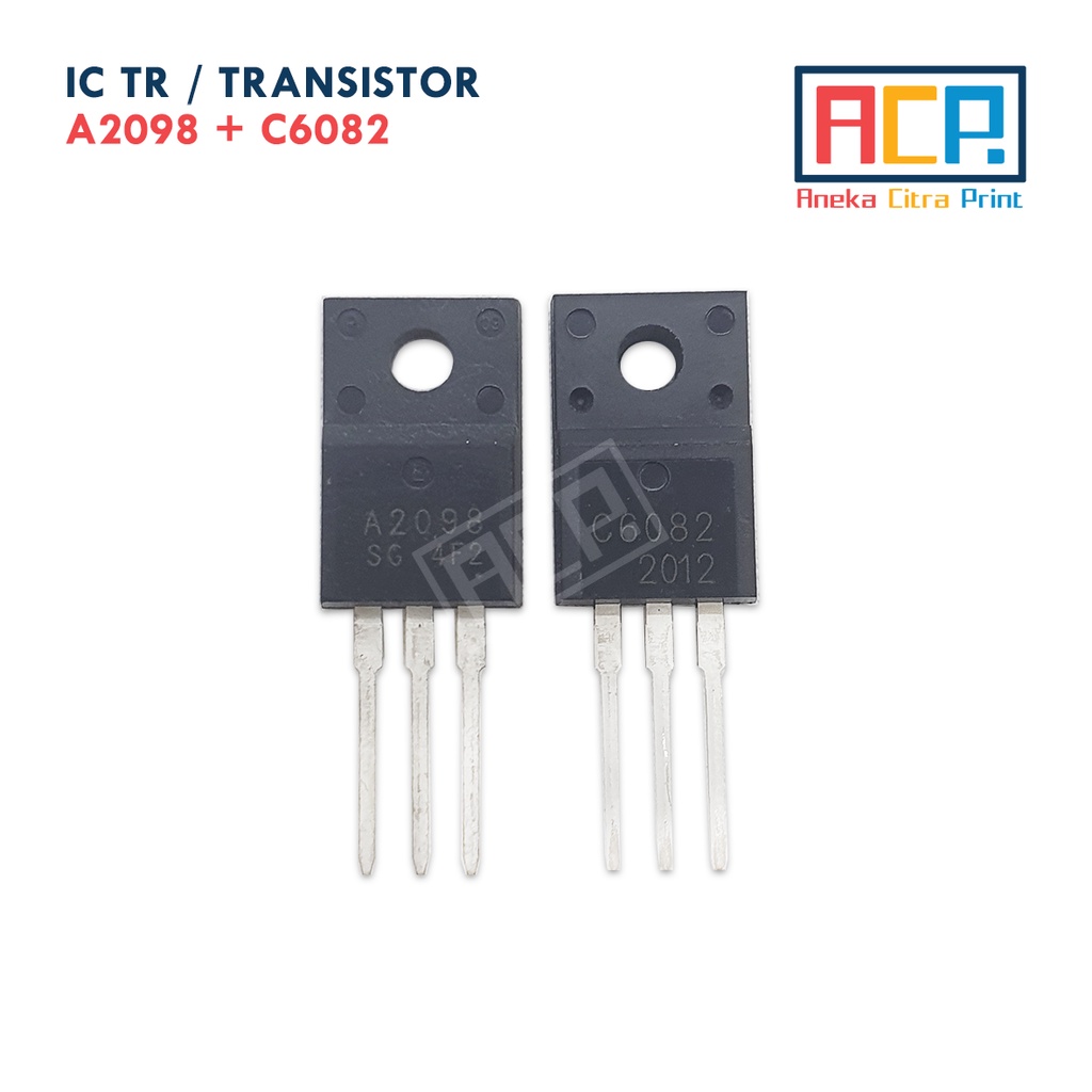 IC TR / Transistor A2098 + C6082 SET Epson 1390 - Board Mati - New