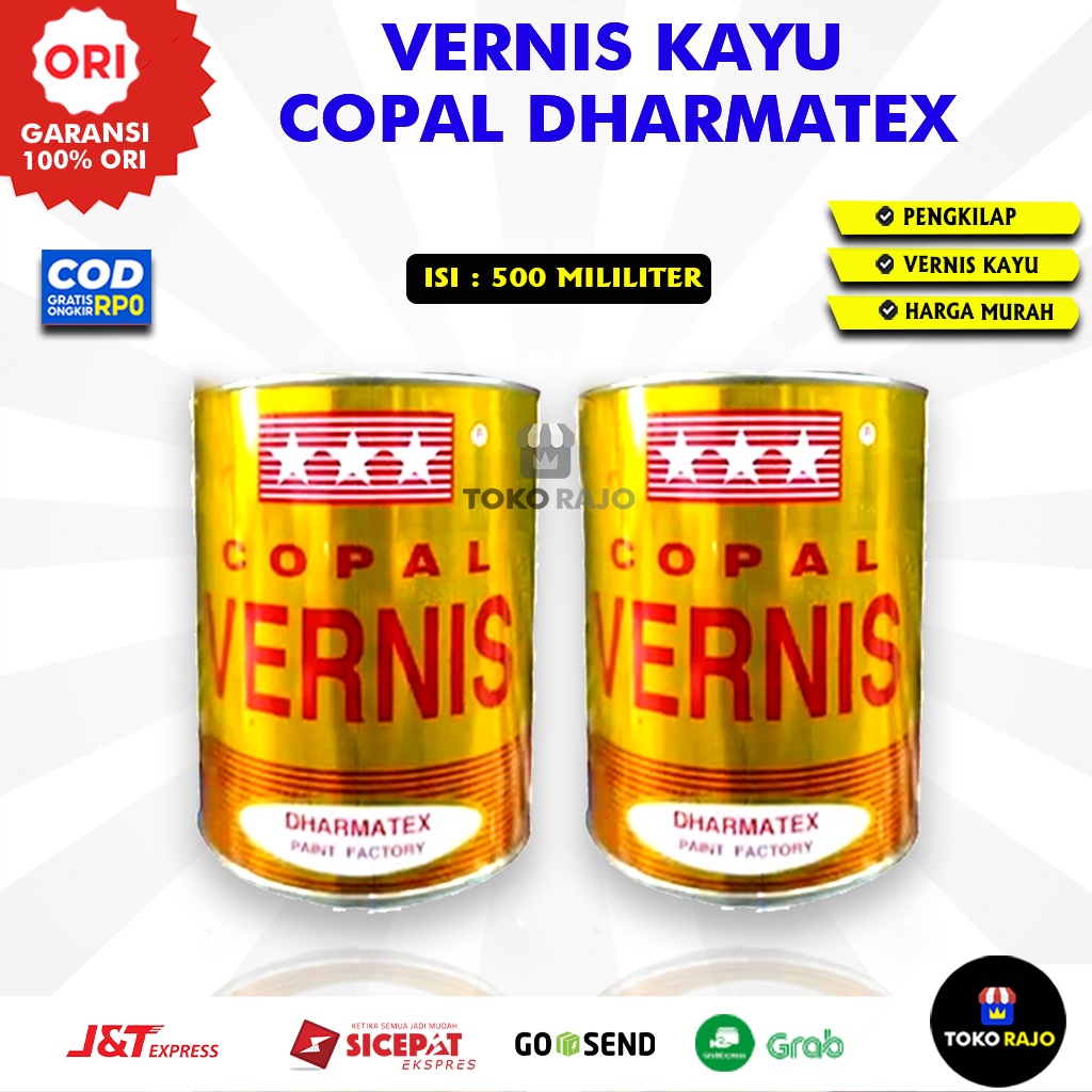 Pernis Kayu Vernis Kayu Mengkilat Copal Vernis Kayu dan Besi Cap Bintang Dharmatex