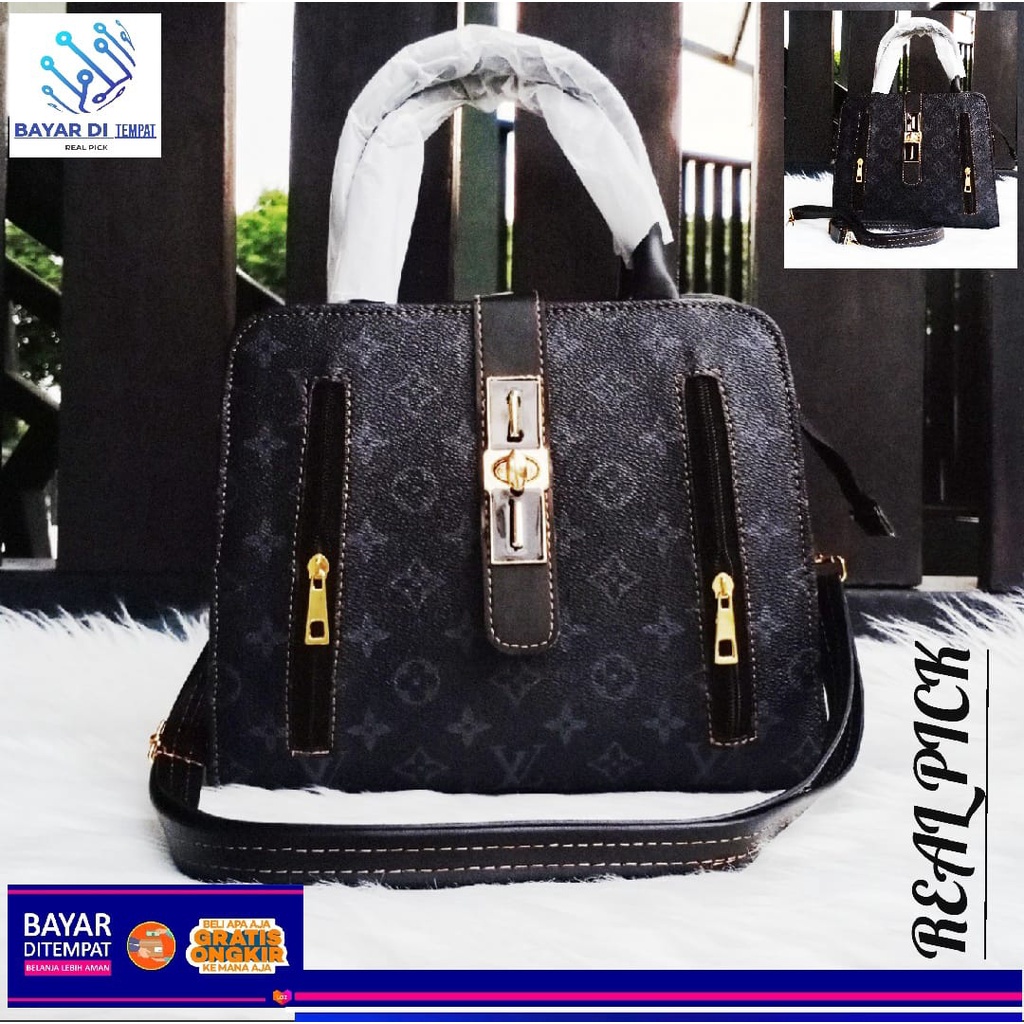 Tas Selempang Wanita Premium Import Jelly Dove Matte Chevron Floral Uk. 27 cm / Clutch / Tas Pesta