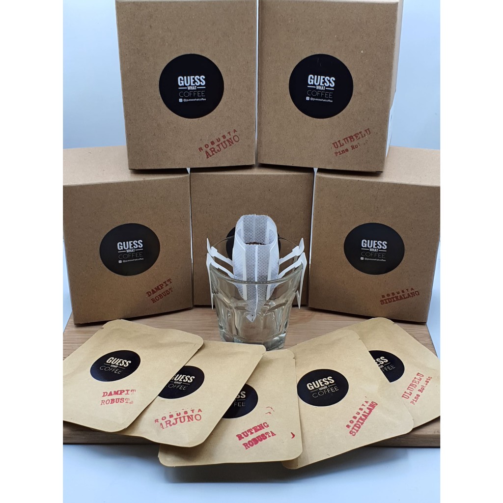 

Coffee Drip - [Drip Bag Kopi] - ROBUSTA