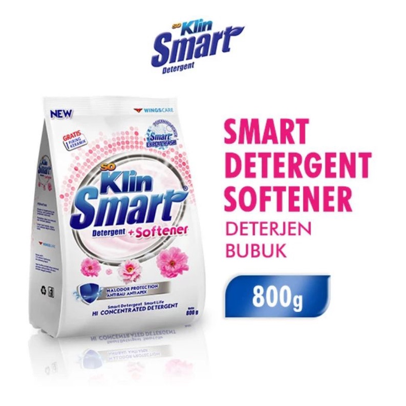 So klin smart 725gr bonus piring keramik