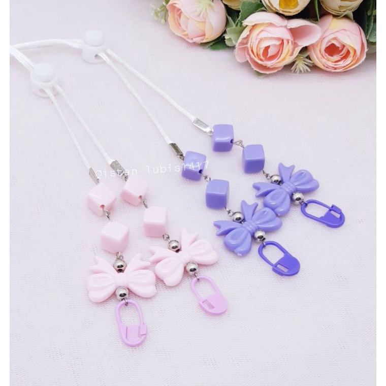 Strap mask 2in1 pita dadu beli 10 free 2