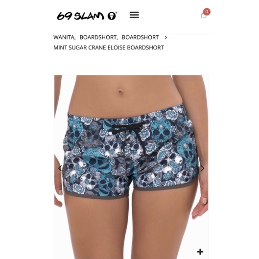 Slam69 original wanita murah, celana pendek, nyaman, discount Up 80%