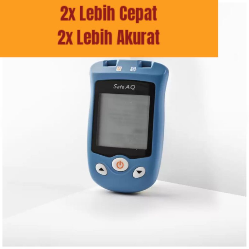 alat cek gula darah dan asam urat lengkap hemat Sinocare Safe AQ UG tipe lain Sinocare Safe-Accu Sinocare Safe-Accu 2 Sinocare AQ Smart alat cek gula darah/glucometer/glukosa meter/alat ukur gula darah/alat uji diabetes/alat pengukur gula darah nesco