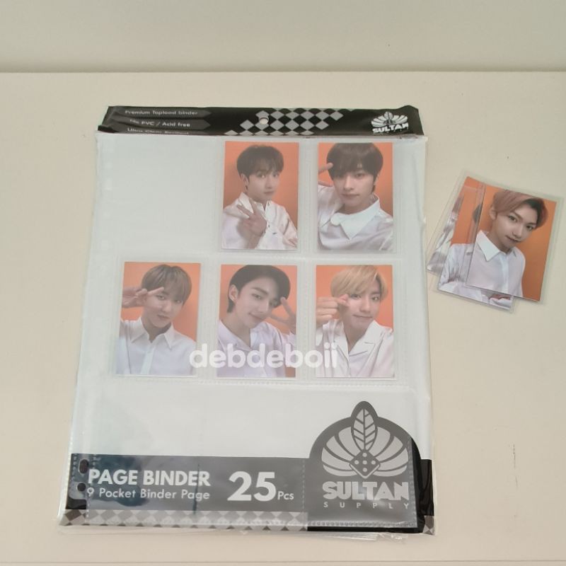Sleeve 9p Sultan Premium untuk binder A4 11 holes 9 pocket