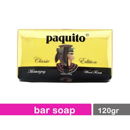 Sabun Paquito Classic Edition Wood Forest 120gr/ Sabun Batang