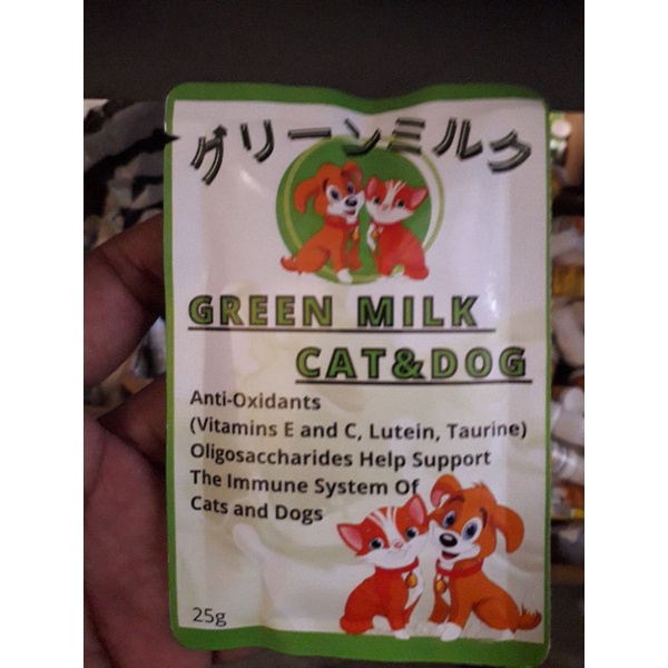 Susu Kucing dan Anjing GREEN MILK