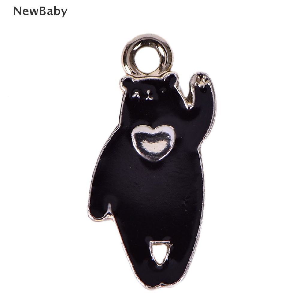 NewBaby 30Pcs/Set Mixed Style Alloy Enamel Charms Bracelet Pendant DIY Jewelry Findings ID