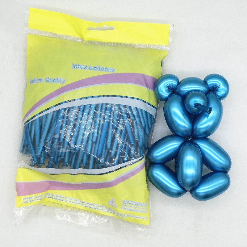 10pcs / Set Balon Lateks Panjang 30cm Untuk Dekorasi Pesta Ulang Tahun / Pernikahan