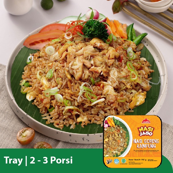 

Laukita Nasi Goreng Kampung Tidak Pedas Frozen Food [250g]