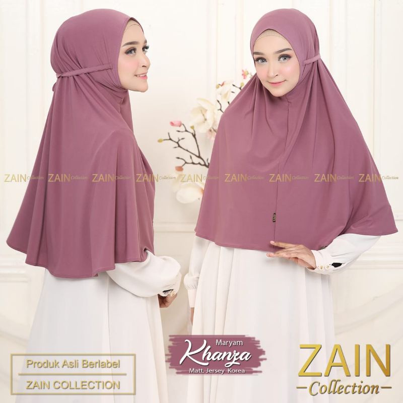 Jilbab Instan Maryam Khanza Tali ORIGINAL Zain Hijab