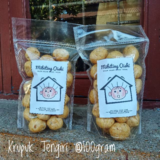 

KRUPUK TENGIRI BY MIBITING OISHI - WAJIB PAKAI PACKING STREOFOM YAAA