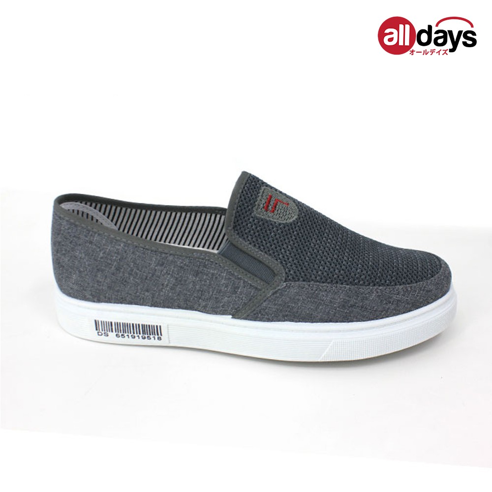 Faster Sepatu Sneakers Slip On Kanvas Import Pria 1037 Size 39-43