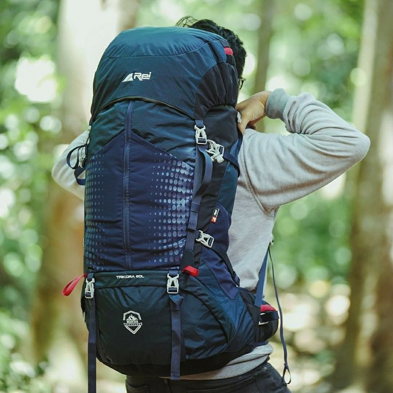 Tas gunung Carrier Premium Trikora 60L - REI 60L - arei Trikora 60L - tas gunung rei Trikora 60L