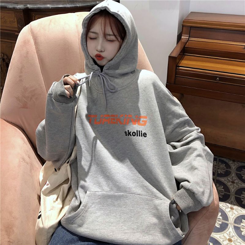 S - XXXXXL(6XL) Hoodie Tureking SKOLLIE Cyberpunk Bigsize Korean Women Jaket Skolli Sweater Jumbo OVERSIZE Harajuku Long Sleeve 5XL 4XL 3XL 2XL XL L M