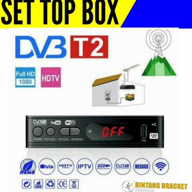 Receiver Digital /Dekoder Receiver Dvbt2 Penangkap Sinyal Tv Terbaik