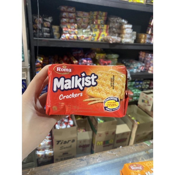 ROMA MALKIST CRACKERS MERAH PAK