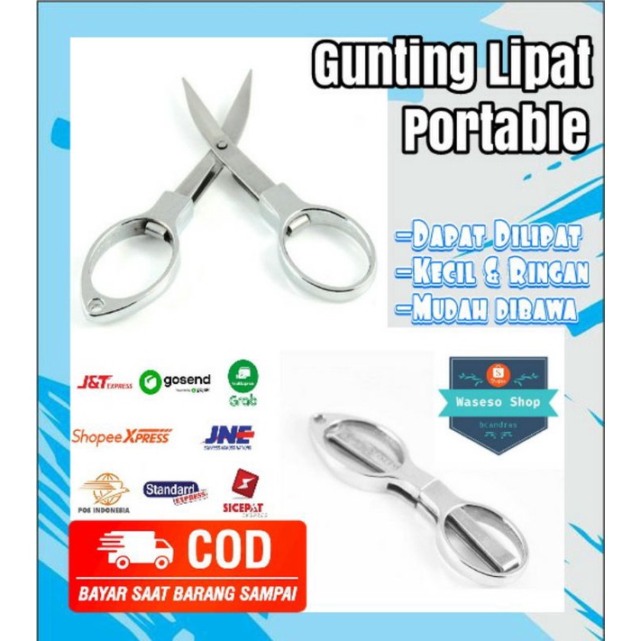 

[COD] Gunting Lipat Portable - TERMURAH