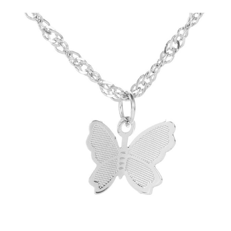 LMB READY KOREAN BUTTERFLY NECKLACE KALUNG IMPOR